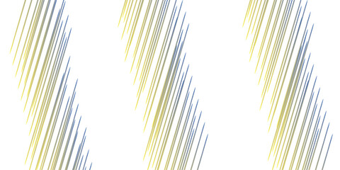 Diagonal gradient lines in blue, yellow, and gray forming an abstract dynamic pattern on a white background. Modern minimal geometric design ideal for digital artwork, backgrounds,and graphic layouts.