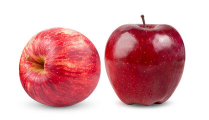 red apple isolated on transparent png ( Image from camera)