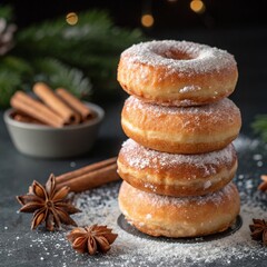 christmas cookies with cinnamon