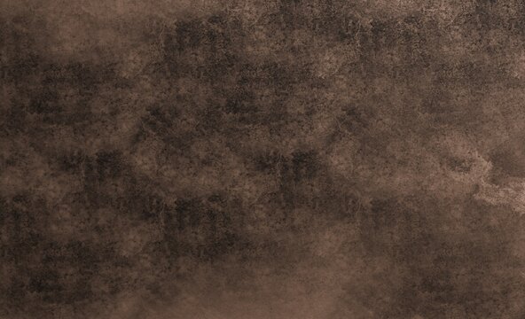 An abstract, textured image with a predominantly brown color palette. The surface appears to be a mix of rough and smooth areas, creating a cloudy, organic aesthetic with a subtle gradient