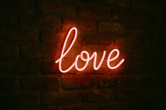 neon sign LOVE