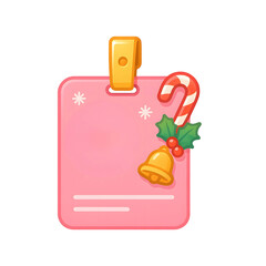 Christmas Nurse Hanging Sign