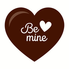 heart shaped chocolate