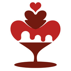 heart shaped chocolate