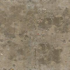 Distressed Grunge Concrete Wall Full Frame Seamless Texture Background