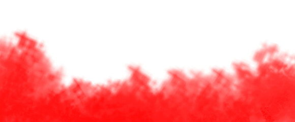 red smoke isolated on transparent white background. Red color fog clouds rising up. Colorful smoke texture. Steam, vapor, gas, fog special effect. Texture overlays. Graphic design elements, PNG