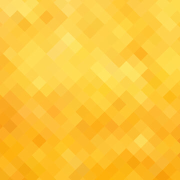 Pixel background. The concept of games background. Squares pattern background. Minecraft concept. Vector illustration. Light Green vector abstract textured polygonal background. Yellow pixel. eps 10