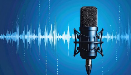 Microphone Audio Recording Studio.