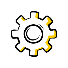 vector clip art mascara on white background for web and graphic design