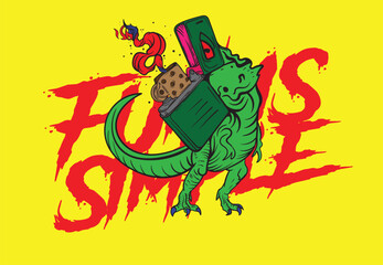 cute monster kaiju for kids background for halloween