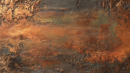 Naklejka premium An aerial view of the mars landscape, with mountains, valleys, and craters forming a dramatic view