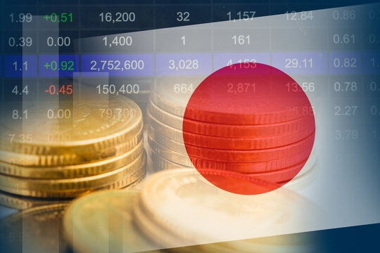 Japan stock market finance business economy.