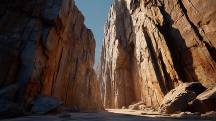 Canyon Landscape Rock Formation Desert Valley.
