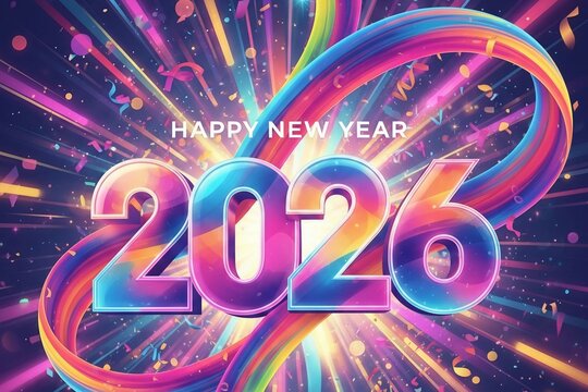 Frohes neues Jahr,Happy new year.2026