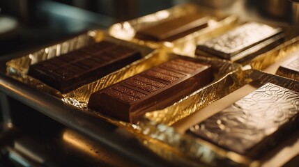 Gourmet Chocolate Bars Luxury Treat.