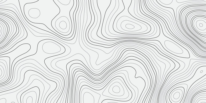 Abstract topographic contour pattern with smooth flowing lines on a clean light background. Modern minimal design texture ideal for wallpapers, branding, packaging, and contemporary graphic projects.