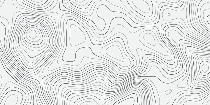 Abstract topographic contour pattern with smooth flowing lines on a clean light background. Modern minimal design texture ideal for wallpapers, branding, packaging, and contemporary graphic projects.
