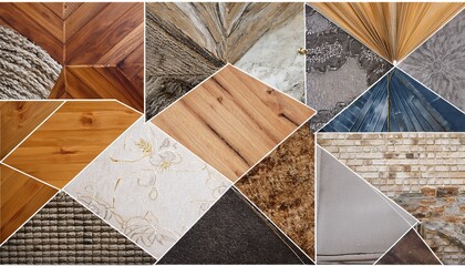 Large Textured Collage With A Transparent Background