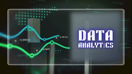 stock market graph - Powered by Adobe