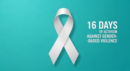 the text 16 days of activism against gender based violence