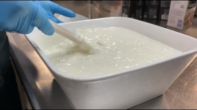 Rice Porridge Making &ndash; Cooking Congee in Boiling Water | Asian Comfort Food Recipe & Culinary Video