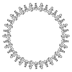 Marine life graphic frame template [Converted].eps