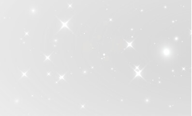 Luxury Stardust Bokeh with Bright Festive Explosion