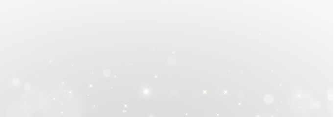 Luxury Christmas Card Background with Golden Stardust, Sparkling Glitter, Bright Glow and Shiny Magical Effect