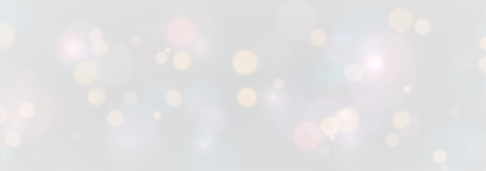 Abstract Magical Glow with Sparkling Glitter