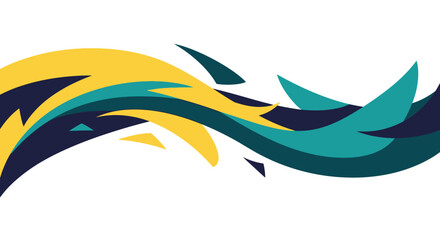 Digital vector file format concept graphic for design projects