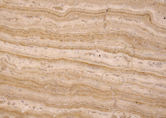 Polished stone closeup on wall