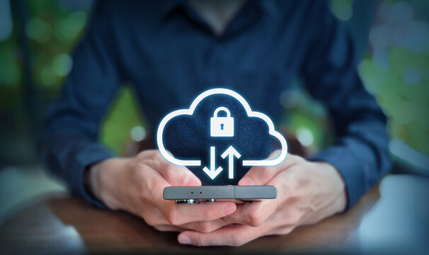 Secure Cloud Data Transfer on Smartphone Interface