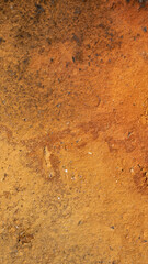 macro photo of an orange brick with visible texture. background