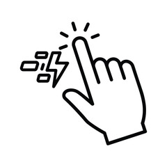 Elliptical Cross Trainer Exercise Machine Icon