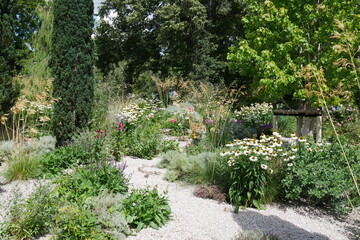 Fototapeta premium Blumen im egapark von Erfurt