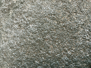 Closeup of a rough, granular grey and white textured surface, resembling natural stone, concrete, or an aged wall, providing an abstract background