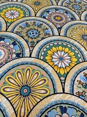  Abstract background of patterns and textures of flooring 