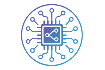 Digital circuit processor distributing data connection network