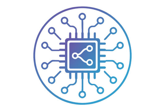 Digital circuit processor distributing data connection network