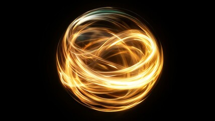Enchanting magic circles with glowing sphere and intricate patterns for fantasy design