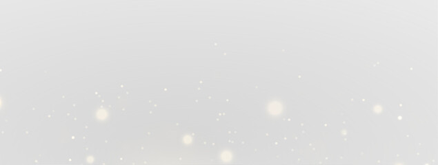 Luxury holiday background with glowing golden particles, festive sparkle glitter and magical Christmas light