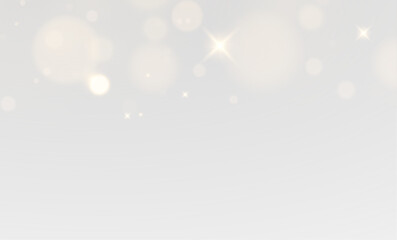 Luxury festive Christmas glow with magical golden particles and sparkling dust