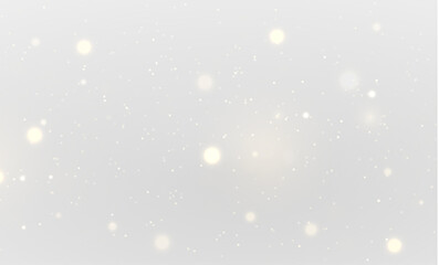 Christmas magic light with festive glowing gold dust and luxury particles png