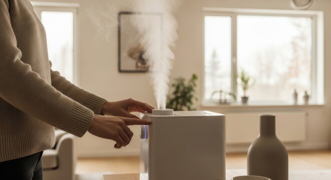 Use a humidifier to maintain indoor humidity