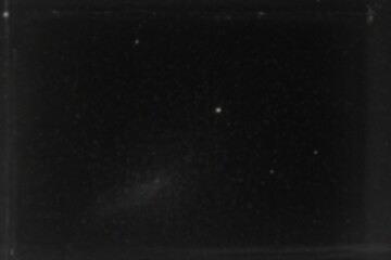 Dark night sky with many stars. A stunning, inspiring visual experience