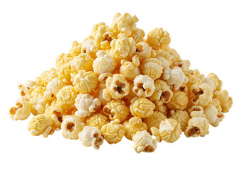 Delicious popcorn pile for movie night snack or casual treat