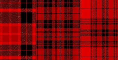 red and black checkered pattern