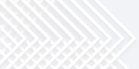 White silver soft geometric universal background for business presentation. Abstract elegant pattern. Frame borders. Minimalist empty lined blank BG.eps 10