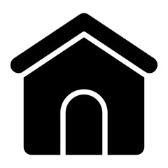 home glyph icon