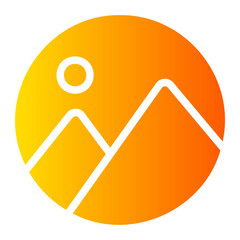 image gradient icon
